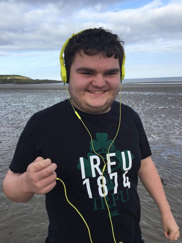 Sam O’Carroll: “He can say a lot of words now and can be very interactive. He will never be independent. He will always need support,” says his mother, Jacinta Walsh