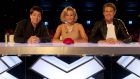 Michael Macintyre, Amanda Holden and David Hasselhoff on ITV’s Britain’s Got Talent