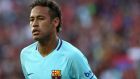 PSG’s owners believe Barcelona’s Neymar can help kickstart their project. Photogrpah: Patrick Smith/Getty