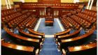 The Dáil Chamber: TDs and Senators can avail of a tab facility when ordering drinks or bar food in Leinster House, which they can pay off later. Photograph: Alan Betson