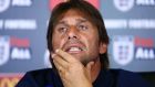 Antonio Conte: “In Italy the people know that I have not great patience.” Photograph by Jordan Mansfield/Getty Images