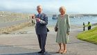 Prince Charles and his wife Camilla at Mullaghmore, Co Sligo, during their visit to Ireland in 2015. Photograph: Eric Luke