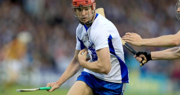 Tadhg de Búrca: his absence is a major blow for Waterford as no-one else on the team is as comfortable in performing the role he has perfected. Photograph: Donall Farmer/Inpho 