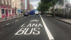  The double bus lane installed on Bachelors Walk is due to come into effect along with other Dublin city centre traffic measures on Sunday, August 20th. Photograph: Alan Betson