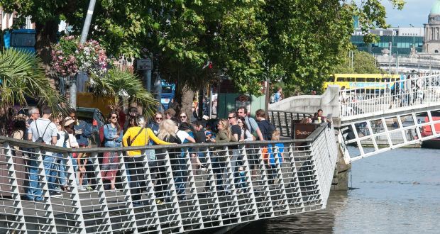 The Liffey boardwalk in Dublin has problems, but anti-social behaviour and illegal activities can be countered by effective policing. Photograph: Dave Meehan