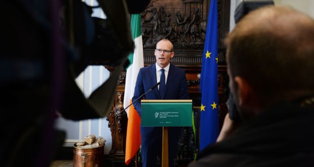 Minister for Foreign Affairs Simon Coveney:  said the Government was planning to introduce legislation that would allow gardaí  give  evidence to the inquest into the 1976 Kingsmill massacre in Armagh. Photograph: Alan Betson