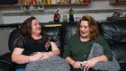Gogglebox participants Tracie Reid and Anita Reilly: ‘We’re mammies most importantly’. Photograph: Dave Meehan/The Irish Times