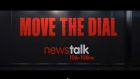 An image from Newstalk’s ‘Move the Dial’ campaign. The slogan, which it no longer uses, was introduced in 2014.