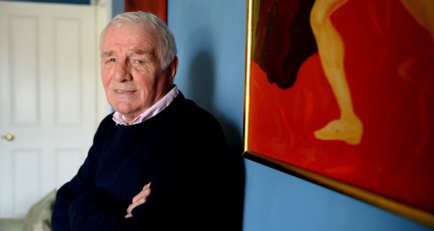 “I should have called it Roy Keane House”: Eamon Dunphy at home. Photograph: Cyril Byrne