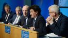The performance of Independents  Seán Canney, Kevin ‘Boxer’ Moran, Shane Ross, John Halligan and Finian McGrath in Government may influence how their Opposition colleagues perform in the next election. File photograph: Alan Betson/The Irish Times