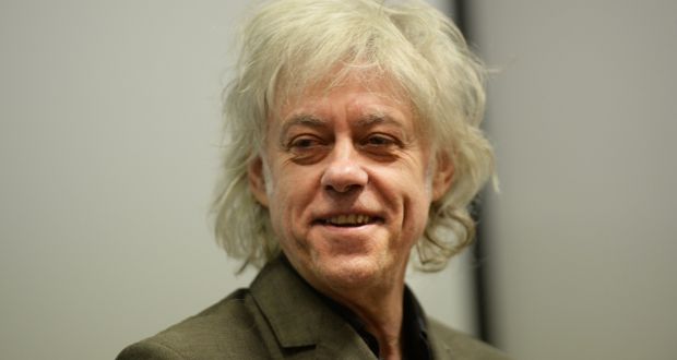 Bob Geldof: lending his voice to support Ireland’s bid to host 2023 Rugby World Cup. Photograph: Cyril Byrne 