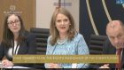 Committee chair Fine Gael Senator Catherine Noone at Wednesday’s hearing
