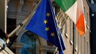 Irish officials  criticised the fact that those working in European institutions were disenfranchised from Irish elections, unlike Irish diplomats living abroad. Photographer: Aidan Crawley/Bloomberg