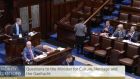 Mary Lou McDonald crossed the floor of the chamber and confronted Leo Varadkar