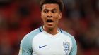 Totteham and England midfielder Dele Alli will miss England’s next World Cup qualifier on Thursday night at Wembley. Photograph: PA