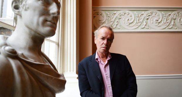 Martin Amis: Despite his virtuosity and stylistic brilliance, in The Rub of Time boys play and women are watched. Photograph: Alan Betson 
