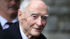 The funeral takes place today of former taoiseach Liam Cosgrave who died aged 97. Photograph: Niall Carson/PA Wire