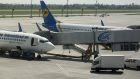 Ukraine International Airlines airplanes at Kiev’s Boryspil airport: a planned deal collapsed when the  airport rejected it as economically unviable. Photograph: Getty Images