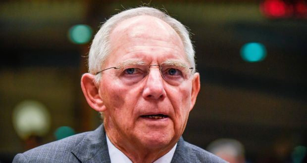 German Finance Minister Wolfgang Schaeuble, the warhorse of the eurozone debt crisis, will attend his final meeting of eurozone ministers on Monday, October 9, 2017, as variously the most loathed or loved figures in EU politics. (Photograph: JOHN THYSJOHN THYS/AFP/Getty Images)