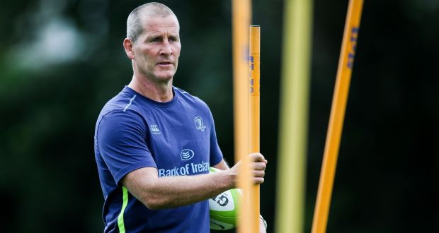 Stuart Lancaster: “My aim is . . . trying to do the right thing on a daily basis, trying to do the right thing for Leinster, trying to improve the players, to improve the environment.” Photograph: Gary Carr/Inpho 