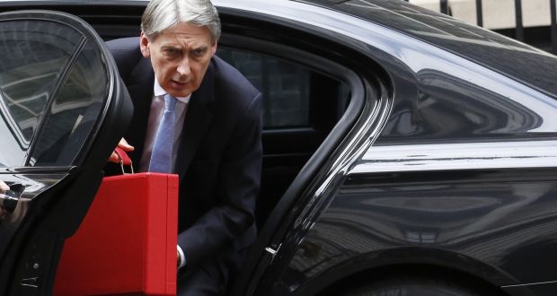 UK chancellor Philip Hammond arriving at  10 Downing Street  on Wednesday. Photographer: Luke MacGregor/Bloomberg