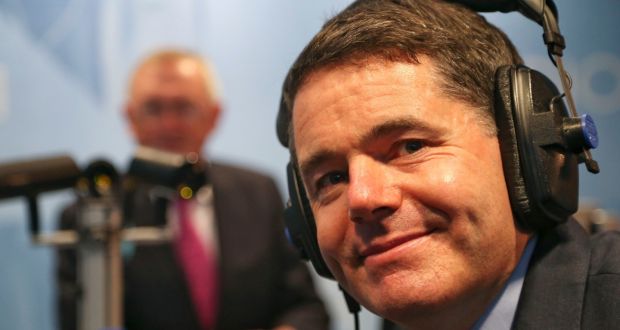  Minister for Finance Paschal Donohoe at RTÉ Radio Centre. Photograph: Colin Keegan, Collins Dublin.