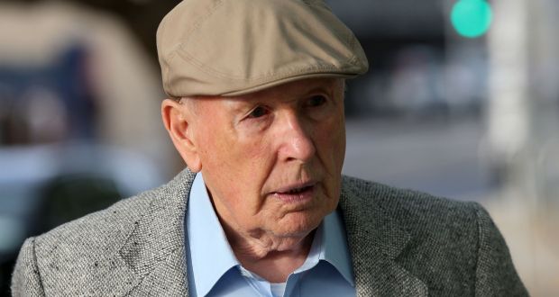 Retired surgeon Michael Shine (85), of Wellington Road, Dublin 4, arriving at  Dublin Circuit Criminal Court on Tuesday. Photograph: Collins Courts.