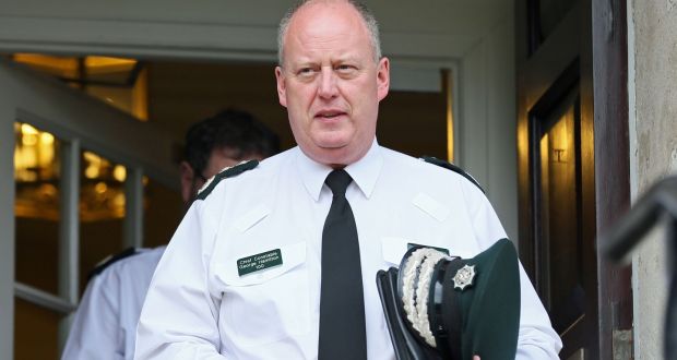 PSNI chief constable George Hamilton: “I’m absolutely confident that there will not be misconduct established.” Photograph: Brian Lawless/PA Wire