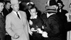 JFK assassination: Lee Harvey Oswald grimaces as he is shot dead by Jack Ruby. Photograph: Bob Jackson/Dallas Times-Herald/AP