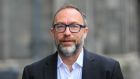 Jimmy Wales at TCD: “We need to pay journalists to continue to do something that often isn’t much fun because it is from local reporting that big stories often emerge.” Photograph: Gareth Chaney/Collins