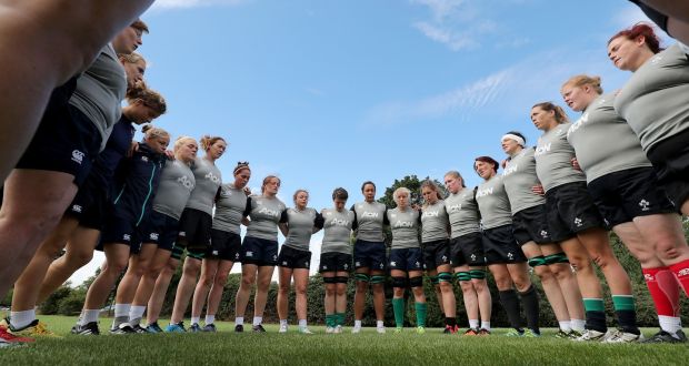 The Ireland women’s rugby team were singularly unimpressed by the IRFU announcement of a six-month part-time coach.   Photograph: Dan Sheridan/Inpho