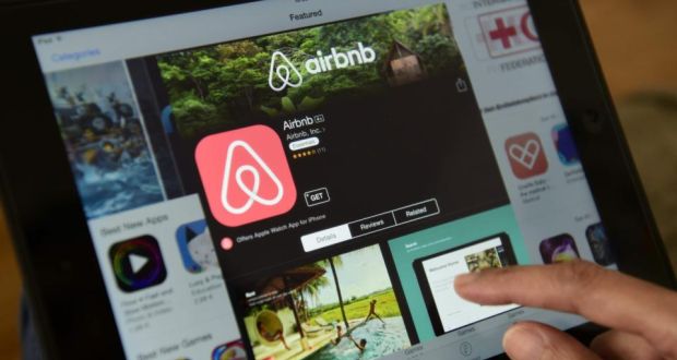 Dublin’s biggest earner on Airbnb is a six-bed apartment in the south city centre that generates €163,495 a year. Its average daily rate is €651. Photograph: John MacDougall/AFP/Getty