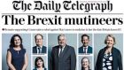 Anna Soubry was one of 15 Conservatives pictured on  a newspaper’s front page under the headline “The Brexit Mutineers”.