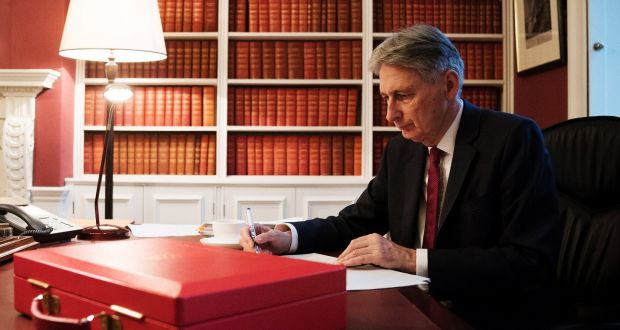 Britain’s finance minister Philip Hammond. Photograph: Reuters/Christopher Furlong