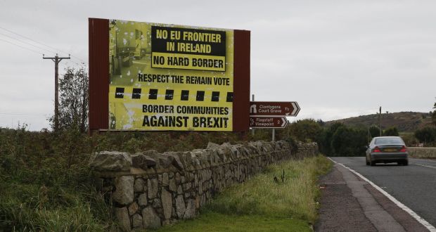 Post-Brexit Border: An apparent flexibility of the public is at odds with the more rigid positions of the political parties. Photograph: Nick Bradshaw