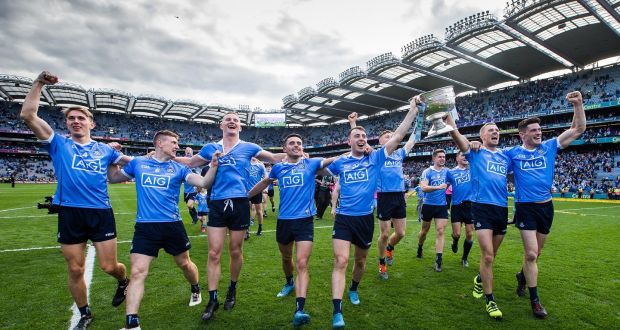Winning All-Irelands, for all that it creates a positive feeling within counties and communities, is essentially a private affair for teams and players. Photograph: Tommy Dickson/Inpho