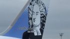 Norwegian Air’s new Dreamliner with Jonathan Swift on the tailfin