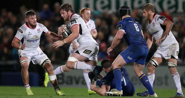 Iain Henderson: will captain Ulster at Harlequins as Rory Best misses out through injury. Photograph: Billy Stickland/Inpho 