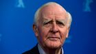 British author John Le Carré: His novel A Legacy of Crime, which marked  the welcome return of George Smiley, was the runaway winner in the crime category. Photograph: John McDougall/AFP/Getty Images