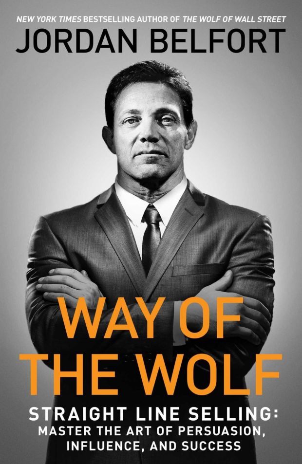 Way of the Wolf by Jordan Belfort explains in detail his system of straight line selling