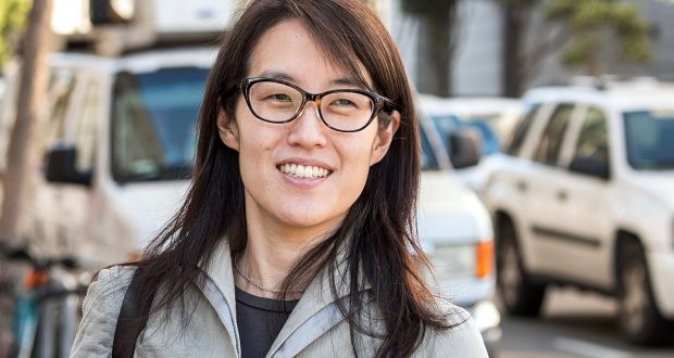 Ellen Pao, author of Reset: My Fight for Inclusion and Lasting Change. Her book gives a ground-breaking account of discrimination against women and other minority groups in the tech world. Photograph: Bloomberg