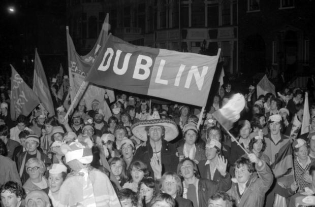“Heffo’s Army” celebrate the All-Ireland victory of 1975