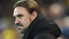 Daniel Farke: Norwich City’s urbane German manager appears to have forged a real bond with his squad. Photograph: Joe Giddens/PA Wire. 