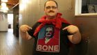 Ken Bone gained puzzling renown after asking an ordinary question while wearing a remarkable red pullover. Photograph via Twitter