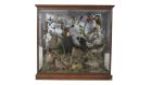 A glass case of 19th century taxidermy by H Ward of Oxford Street, London. The display, which includes pheasants, partridges and various exotic birds, sold in Ireland in 2017 for €4,200