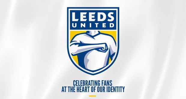 The new Leeds United crest, the 11th in the 99 year history of the club, has divided opinion. Photograph: @LUFC Twitter