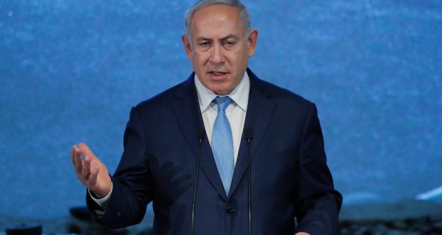 Israeli prime minister Binyamin Netanyahu said the initiative “gives backing to those who seek to boycott Israel”. Photograph: Reuters