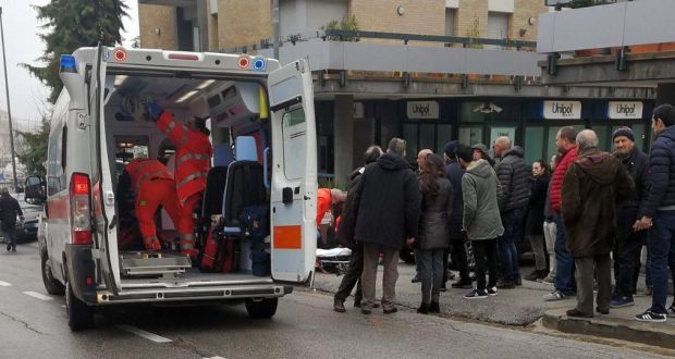 Image result for African migrants injured in Italy drive-by shooting