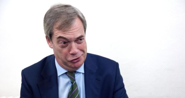 Nigel Farage’s appearance is something of let-down, at least for anyone expecting him to live down to his caricature as a blinkered, prejudiced little Englander. Photograph: Bryan Meade 