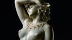 Phryné, a white marble dated 1868 by the Italian sculptor Francesco Barzaghi £477,000 (about €537,000) at Sotheby’s